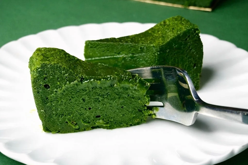濃厚抹茶テリーヌのカット