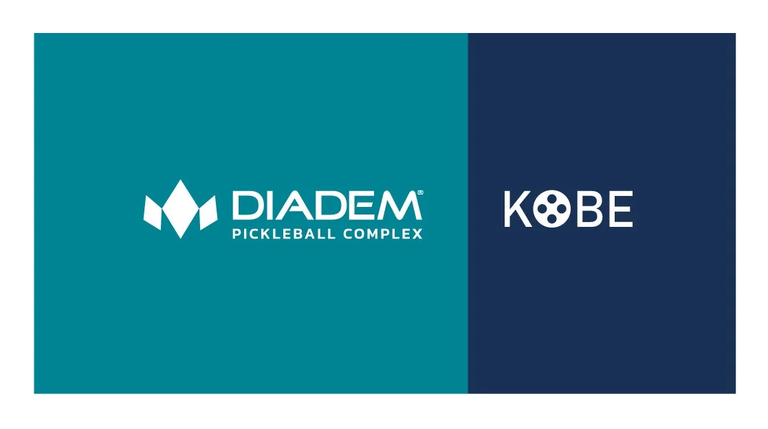 DIADEM PICKLEBALL COMPLEXとKOBEのロゴ