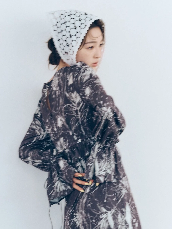 COCO DEAL ヘッドスカーフとワンピース