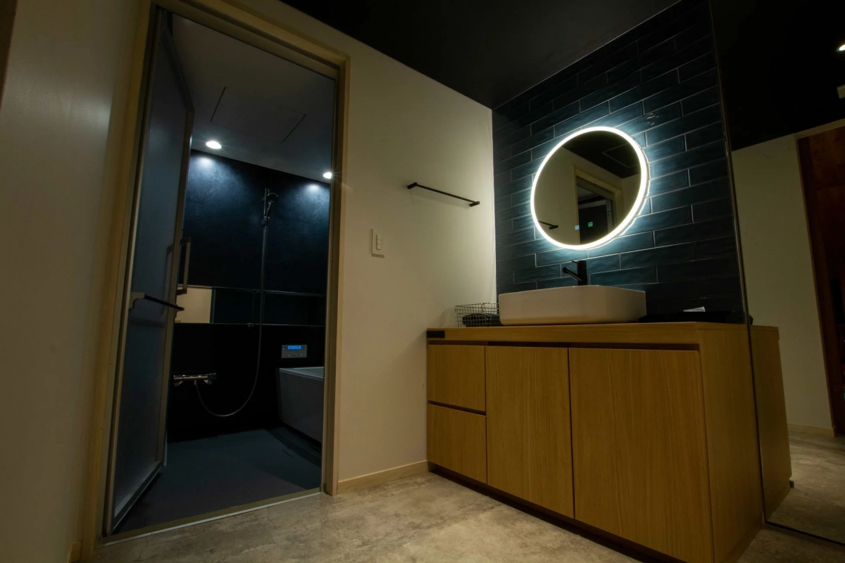 デラックスキャビン浴室