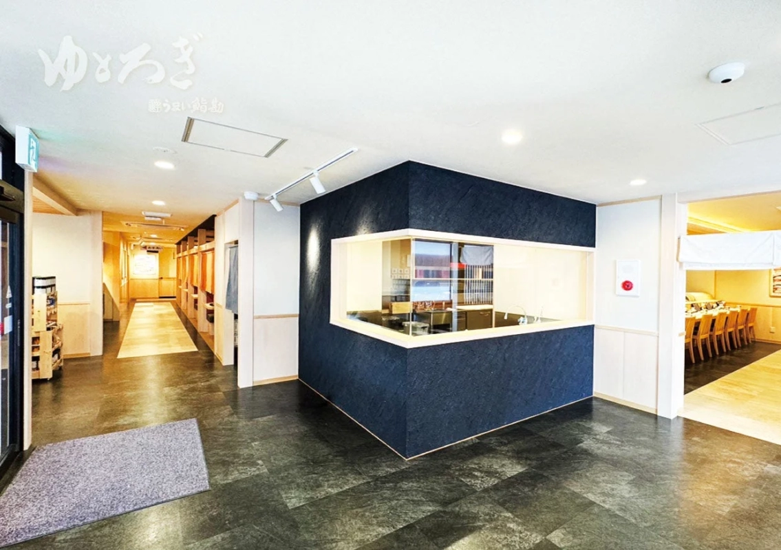 まぐろ解体ショー用のスペース