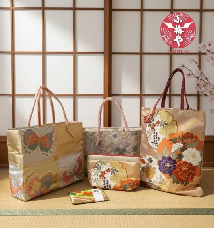 小梅やの帯バッグ