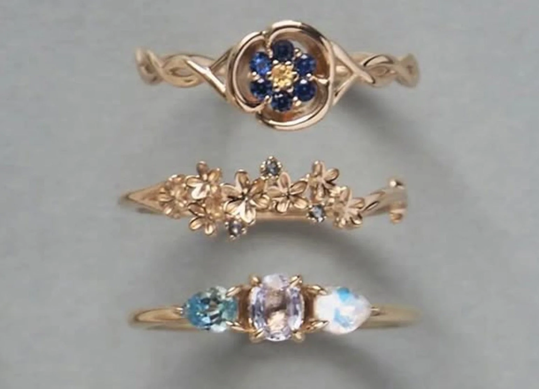 YOKOHAMA BLUE COLLECTION リング