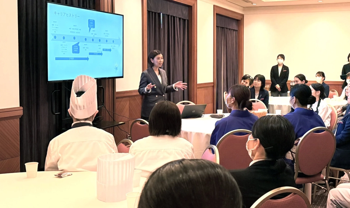 キャリアヒストリーのプレゼンテーション
