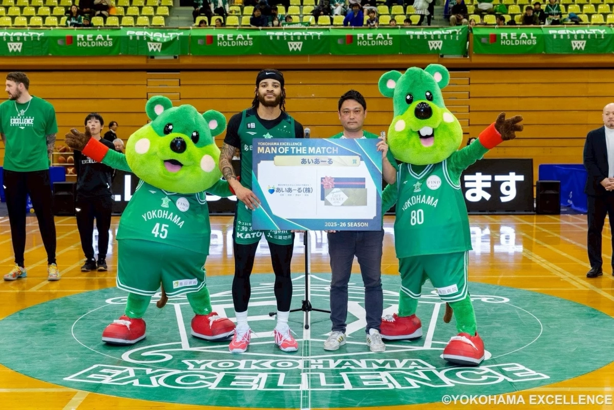 Game2マンオブザマッチの表彰