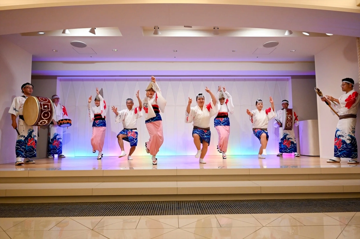 阿波おどりの舞台