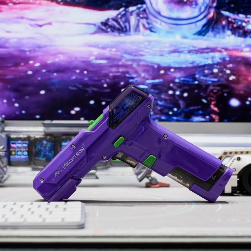 サイバーパンクデザインの電動ドライバー