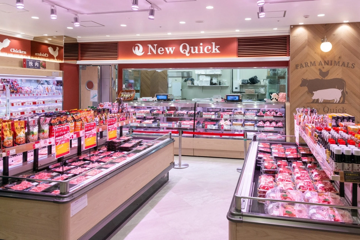 ニュー・クイック店舗の様子