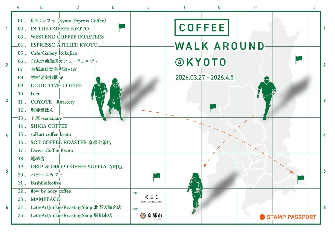 COFFEE WALK AROUND KYOTO 2026